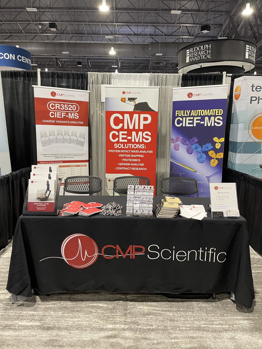 CorpCmp's tweet photo. Pittcon has been ON in Philadelphia. Visit us at booth #2043 &amp; grab a free souvenir @CorpCmp. Looking forward to seeing you! 

@Pittcon #Pittcon2023 @DART_MS @Agilent @VWR #TeamMassSpec #CE https://t.co/unOIokEuK2