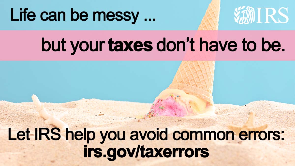 IRSnews on Twitter "File electronically to avoid common errors that