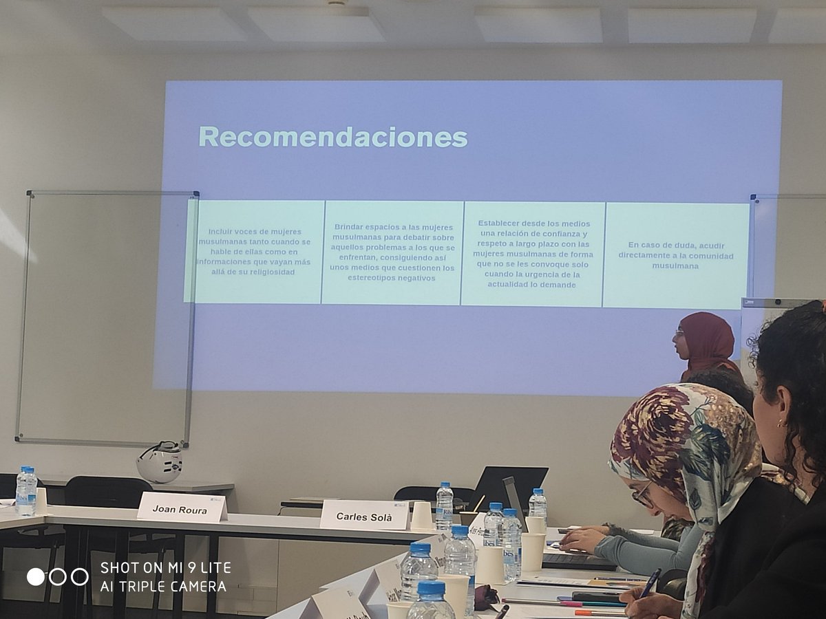 damasco1812's tweet photo. Ha sido un placer estar hoy invitado en @IEMed_ junto con otrxs colegas y compañerxs para conocer los resultados del #ProyectoMagic que nos ha presentado #NadiaZiani y donde hemos hablado de estrategias, RRSS, estereotipos, pero sobre todo, de medios de comunicación https://t.co/4aUldksMJK
