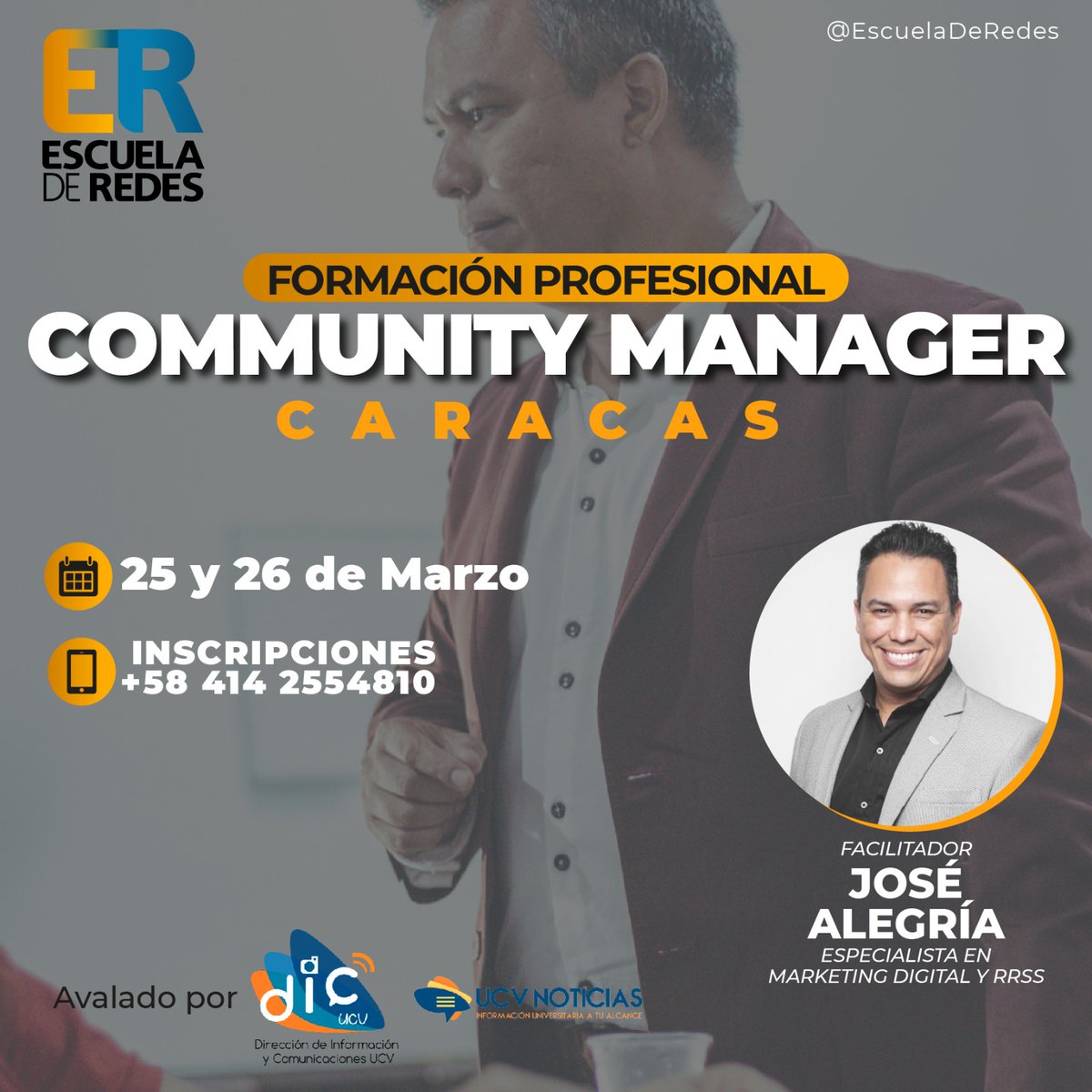 Hablemos de #planificacion #contenidos #funciones #ediciones #estrategias y mucho mas en nuestra Formación Profesional de #CommunityManager en Caracas este 25 y 26 de Marzo. Fórmate con <a href="/escueladeredes/">ESCUELA DE REDES</a> Inscripciones +584142554810