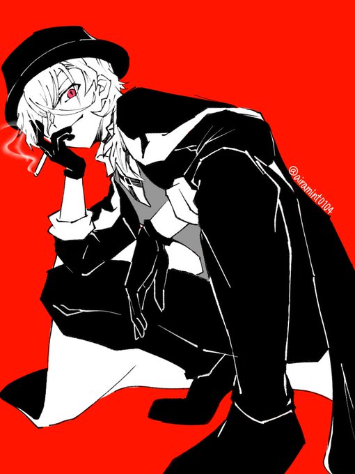 一回こういう塗り方してみたかった！#BSD #文スト 