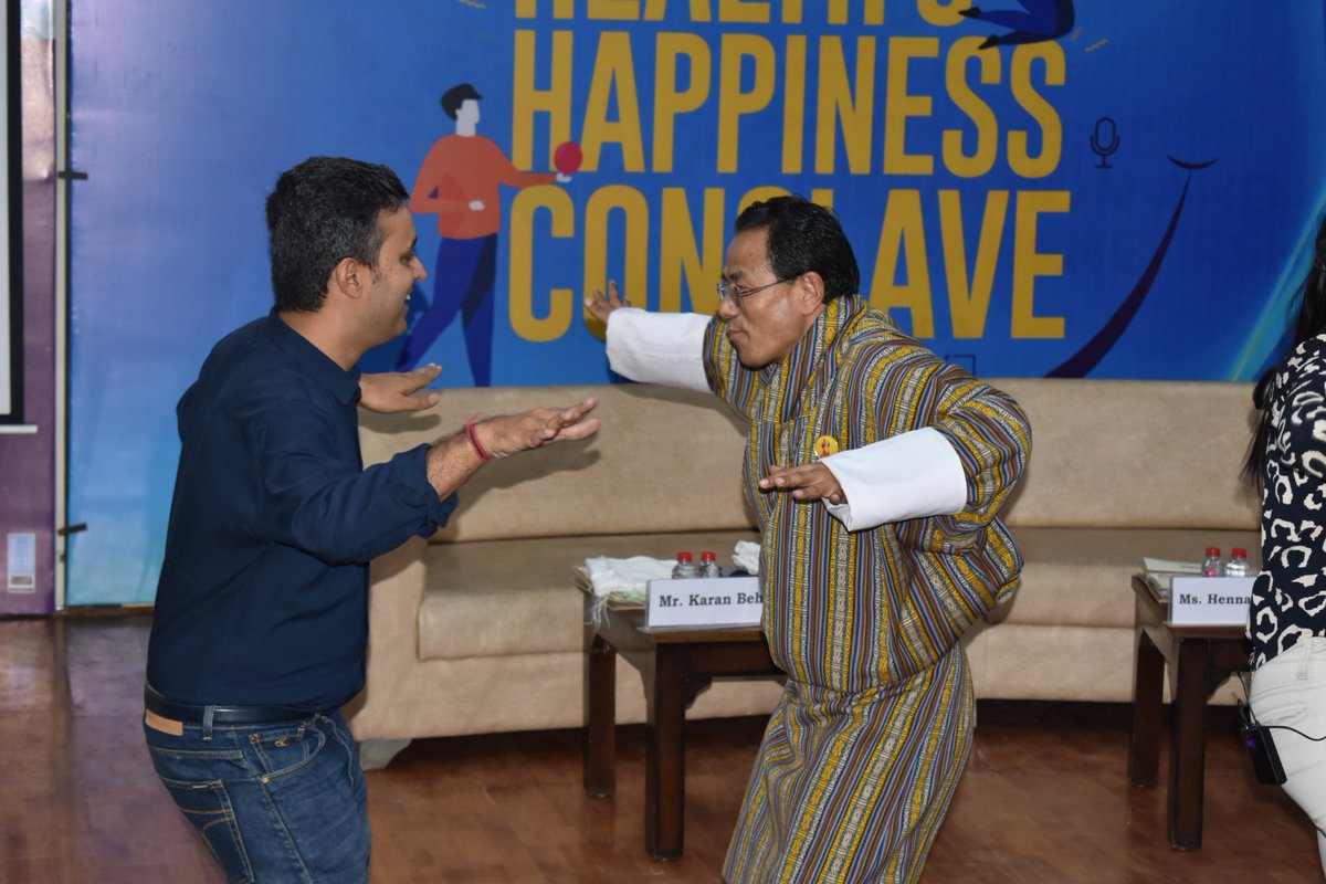 _opposabletumb's tweet photo. It was delightful to be part of a lively panel at the #Health &amp; #Happiness Conclave at the Jaipuria Institute of Management, #Jaipur 
Great to be part of dialogues that focus on the importance of sustained inner #Wellbeing
#InternationalDayOfHappiness #FitnessMotivation #healthy https://t.co/yCb7RHsn0E