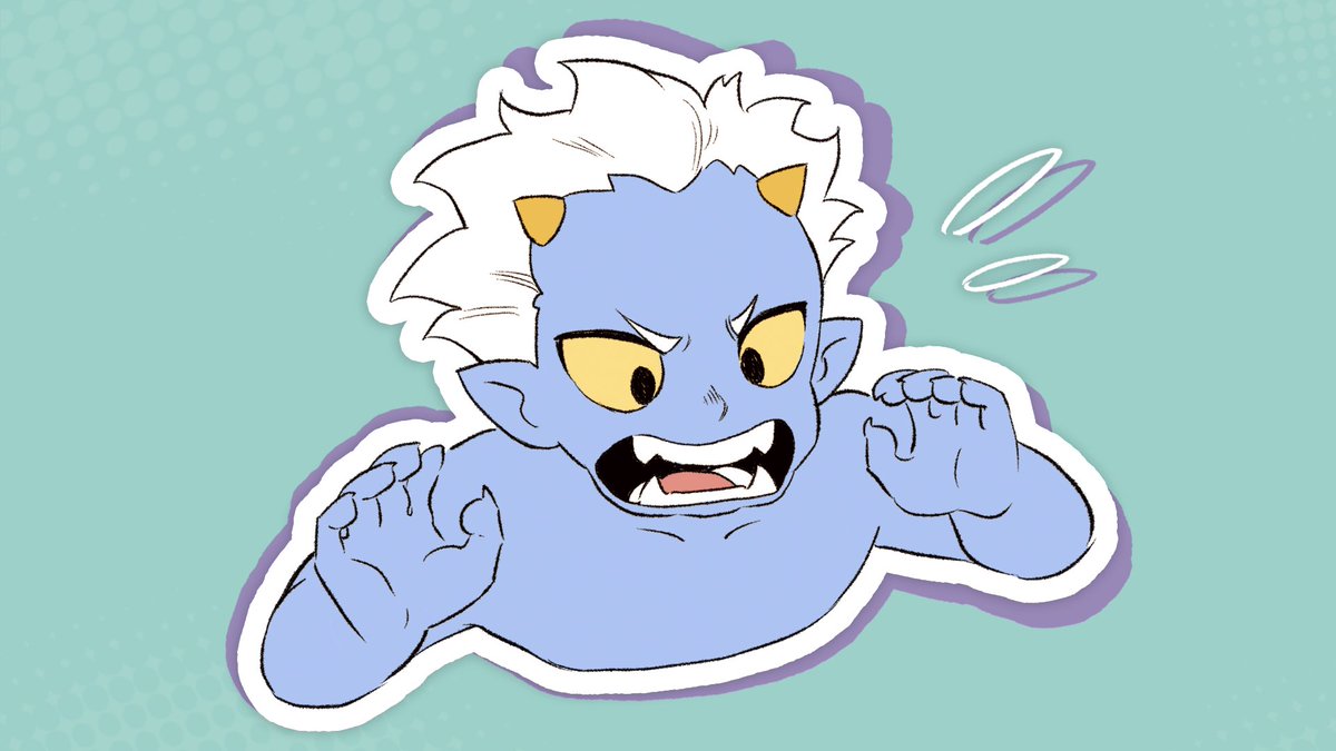 ART TIPS collection BOOK 2 by MIYULI <a href="/miyuliart/">Miyuli</a> is NOW live on KICKSTARTER!

If our post gets 500+ retweets, every backer who pledged for a physical copy will also get a FREE cute ogre kid STICKER like the one below! 

BACK IT NOW!
kck.st/3lfRf8A