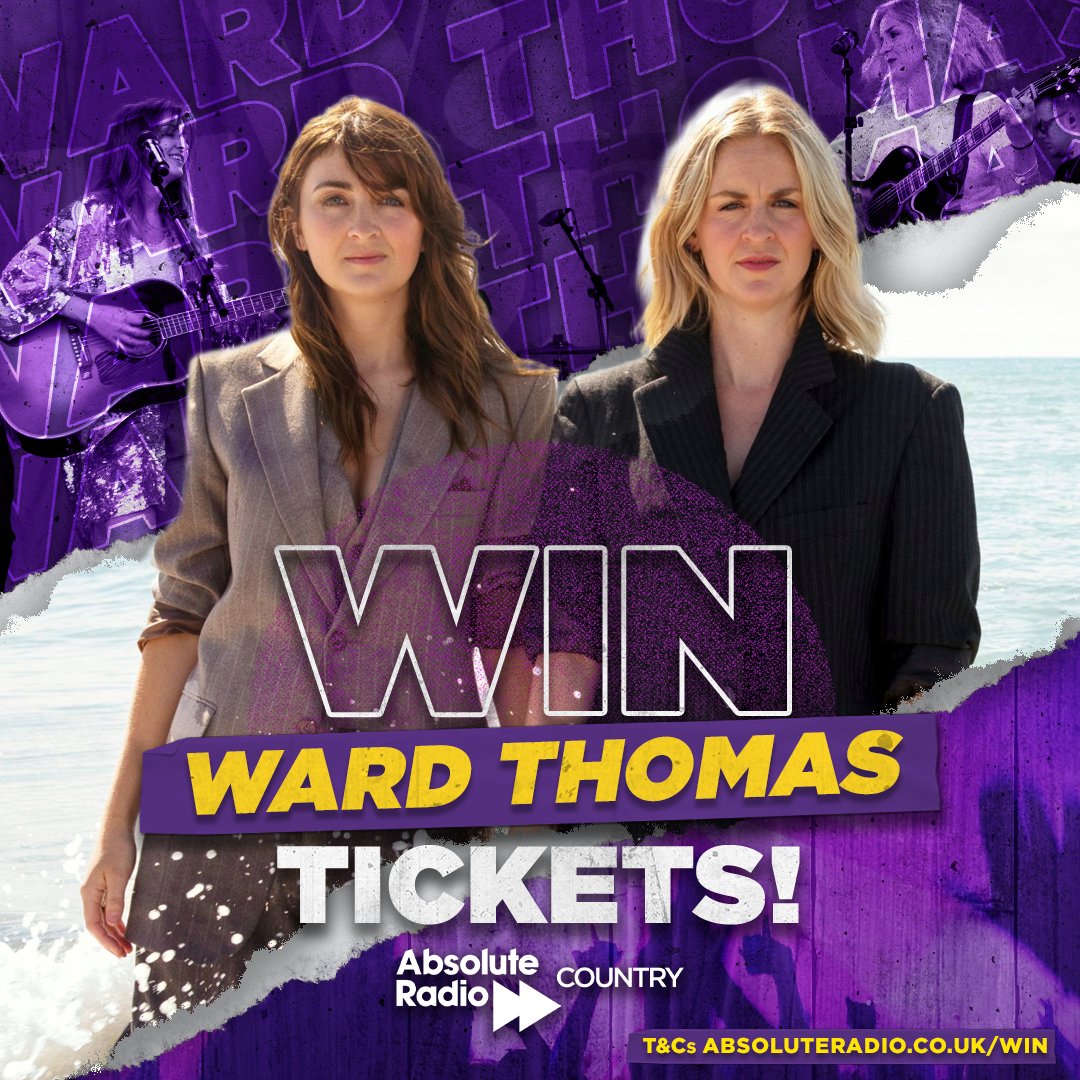 WIN a pair of tickets to see @wardthomasmusic on their UK Tour this April! 1️⃣ RETWEET this tweet. 2️⃣ REPLY with LIVERPOOL, YORK, BIRMINGHAM, BEXHILL or READING 3️⃣ You must be following @ARCountry to win!🤞 Entries close 28.03.22 at 12pm. T&Cs - bit.ly/3JV8cyL