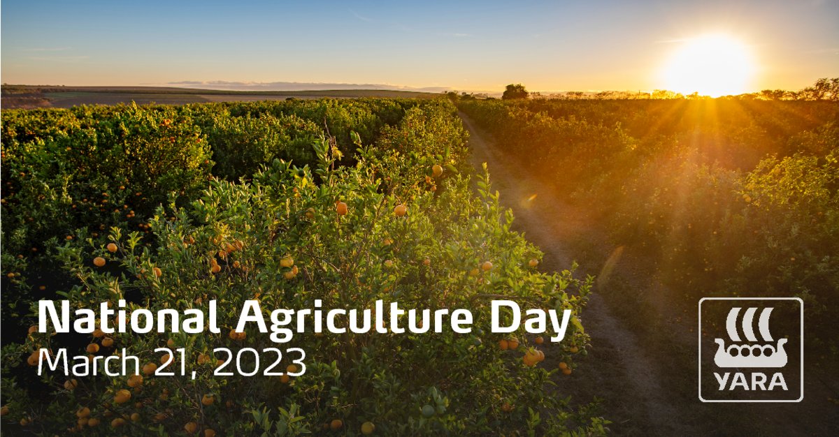 Happy National Agriculture Day! Join us in honoring farmers and all the amazing people that work in the ag industry and help feed the world. Together we can grow a nature-positive food future. #agday23 #NationalAgricultureDay