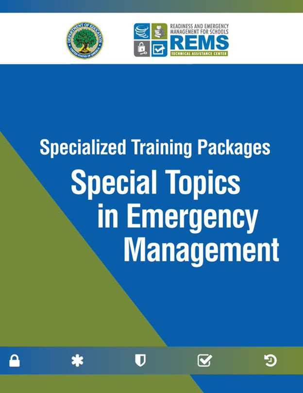 Happy #TrainingTuesday! Did you know that each training package module contains a presentation with the speaker’s notes, instructions, a resource list, and, in some cases, a tabletop exercise? Learn how your school district can get started today: rems.ed.gov/TrainingPackag…