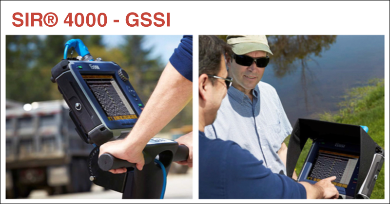 Il georadar di GSSI SIR 4000 integra un’interfaccia di semplice utilizzo, funzionalità di GPS plug’n’play e la possibilità di trasferire dati via Wi-FI.

#georadar <a href="/GSSI_GPR/">GSSI GPR</a>