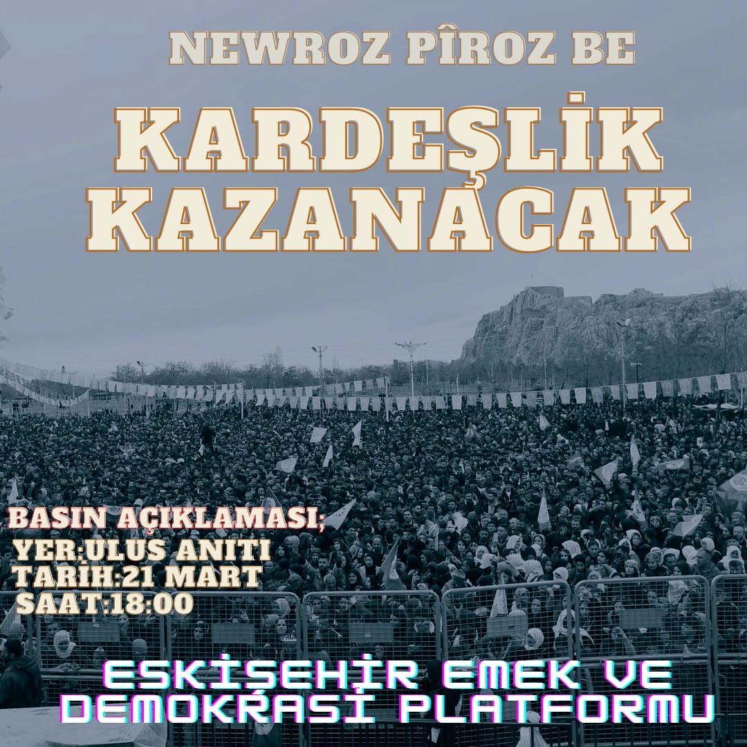 EgitimSen26's tweet photo. Mücadele baharla büyüyor! Birbirine komşu dillerde Nevruz, Noruz, Newroz, Navrız ve daha nice farklı şekillerde söylenen kelimenin anlamı ‘yeni gün’. Ortadoğu ve Asya’nın pek çok ülkesinde doğanın uyanışı, bolluk ve bereket dilekleriyle bu tarihte karşılanıyor. https://t.co/PG0uSMmSNk