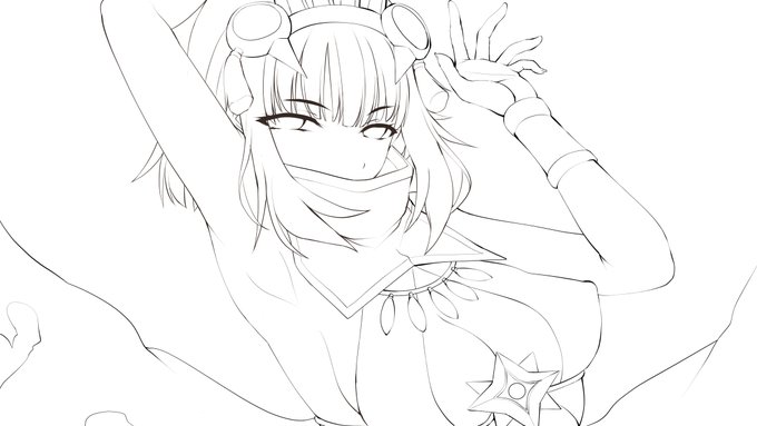 イラスト製作過程メモ②(3/8)
線画作業→下塗り

本当はどちらかだけ描いて納品するつもりだった
でも、どっちがいい絵になるかわからなかったから、両方やることにした、褒めて

ちなみに下塗りで濃い色を先に置いて、明るい色を上から塗る方がコントラストをはっきり調整しやすいと最近気づいた 