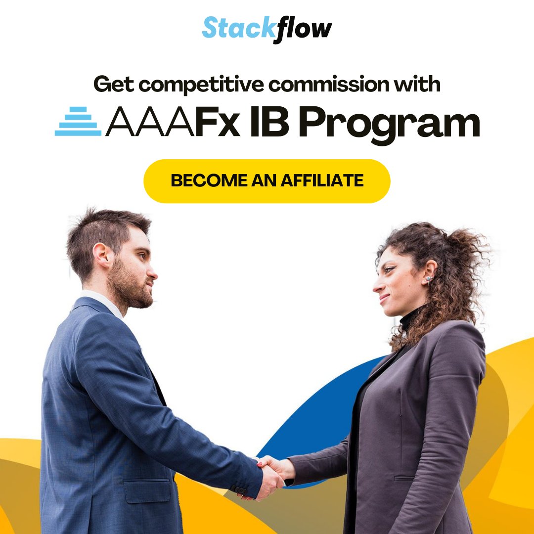 StackflowT's tweet image. 🚨 Attention Traders🚨
Earn extra💰with AAAFx #IBProgram!📈
Refer clients and earn competitive commissions & more benefits💸
#Partner with one of the most trusted brokers in industry!
Sign up today: bit.ly/3mS3LMf
#StackflowTechnologies #IntroducingBroker #ForexTrading