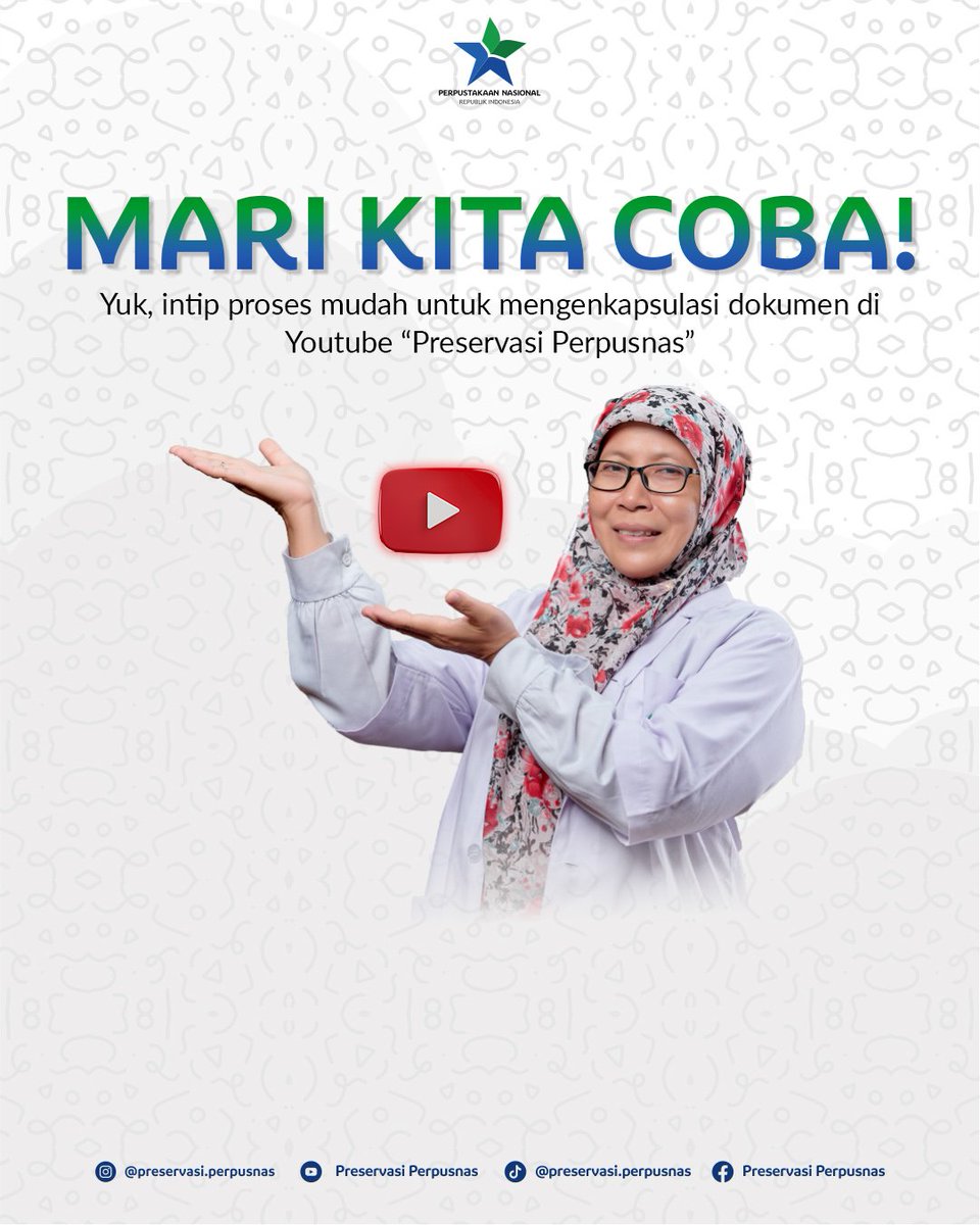 preservasi_pnri's tweet photo. Teman-teman, tahu nggak, nih, kalau ternyata melaminating adalah cara yang kurang tepat untuk menjaga dokumen dari kerusakan. 

#perpusnas #preservasi #konservasi #alihmedia #enakpsulasiarsip https://t.co/nMEeD8jkRn