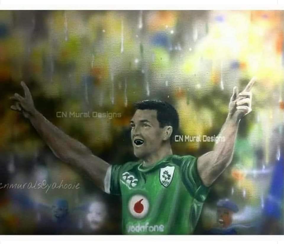 #irishrugby #johnnysexton  #SixNations2023 #rugbyart #sportsart