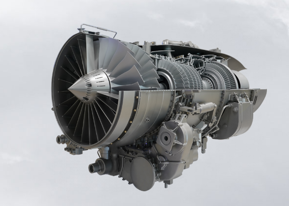Avionotics's tweet image. TEI TF6000 Turbofan Motor

Kızılelma
Anka 3 
Milli hücum bot
Doğalgaz hatlarında kompresör

KURU İTKİ: 6000 lbf
860mm x 1100mm

Fan: 2 Stage Axial
Kompresör: 6 Stage Axial
Türbin: 1 Stage HPT 1 Stage LPT
Yanma odası: Through Flow
BY-PASS RATIO (SLS. ISA) 1,08