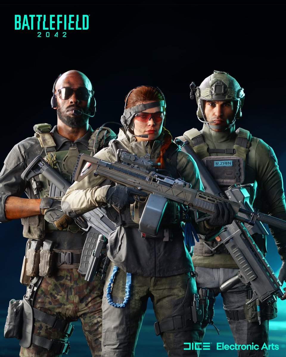 Battlefield (@Battlefield) on Twitter photo 2023-03-21 12:05:08 Log in to #Battlefield2042 now until April 4 @ 12:00 UTC and you’ll automatically unlock Lis, Crawford, and Zain within your Collection. They’re yours to keep. Log in to #Battlefield2042 now until April 4 @ 12:00 UTC and you’ll automatically unlock Lis, Crawford, and Zain within your Collection. They’re yours to keep.