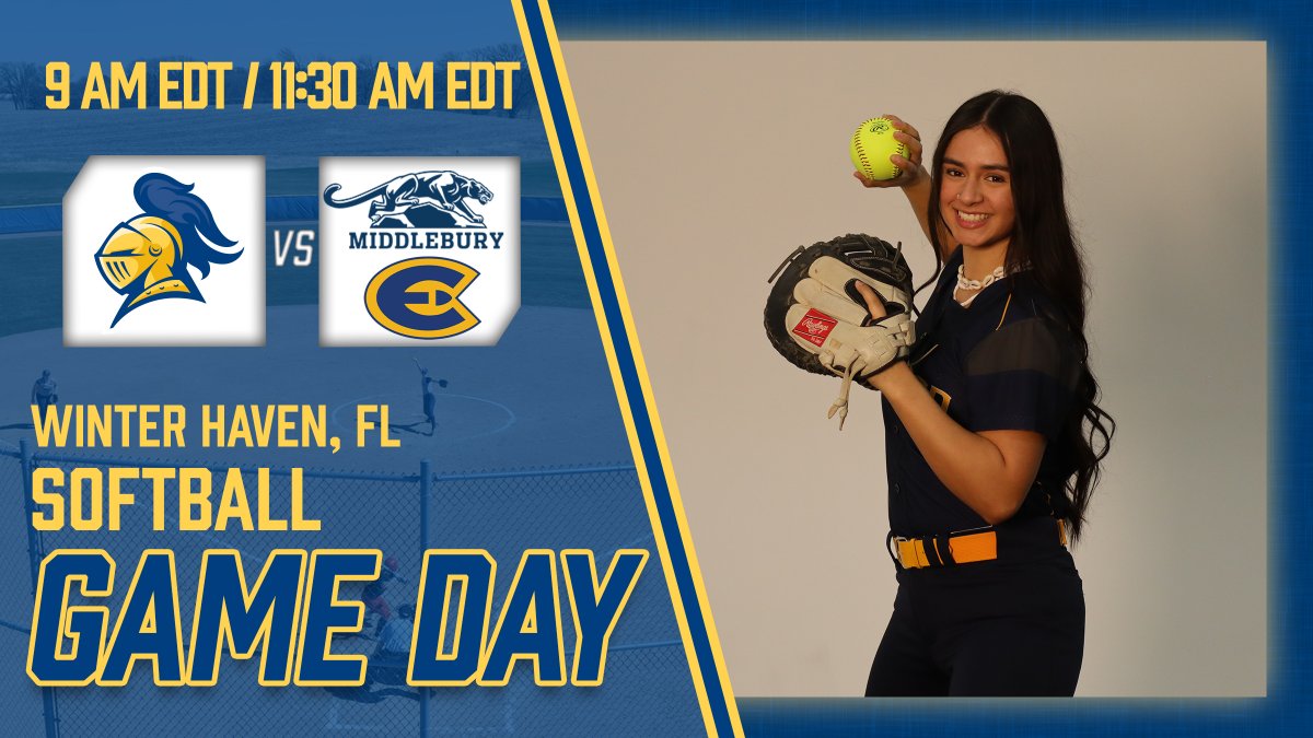 It's a two-for-Tuesday for @carletonsoftba1 as the Knights take on Middlebury College at 9:00 a.m. EDT followed by an 11:30 a.m. EDT first pitch vs. UW-Eau Claire. Live Video (subscription required): ow.ly/VvvG50NnBqi Live Stats (UWEC game): ow.ly/kLv450NnBqj #d3sb