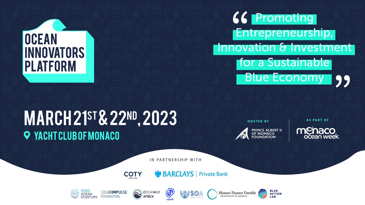 FPA2's tweet photo. 🌊 The #OceanInnovatorsPlatform kicks off this afternoon at 2PM!
Join us for inspiring panel discussions dedicated to a sustainable blue economy.
WATCH LIVE: https://t.co/ePRmo6AWTl https://t.co/ByCVOhHOHX