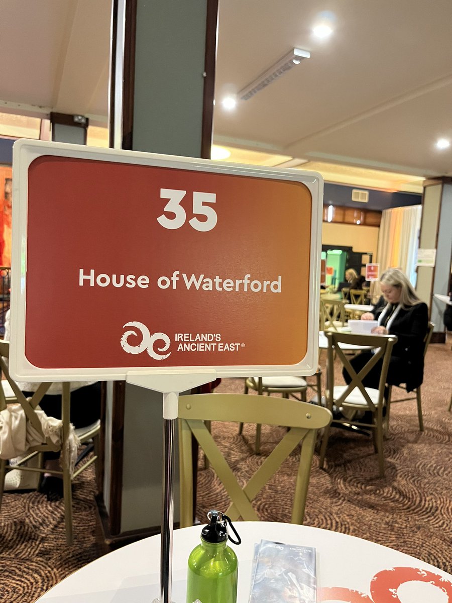 WaterfordCrystl's tweet image. Attending #Meitheal2023, the largest trade event for the Irish #tourism  industry. In attendance 232 international buyers &amp;amp; tour operators from 17 countries, hearing pitches from 450 Irish tourism businesses.