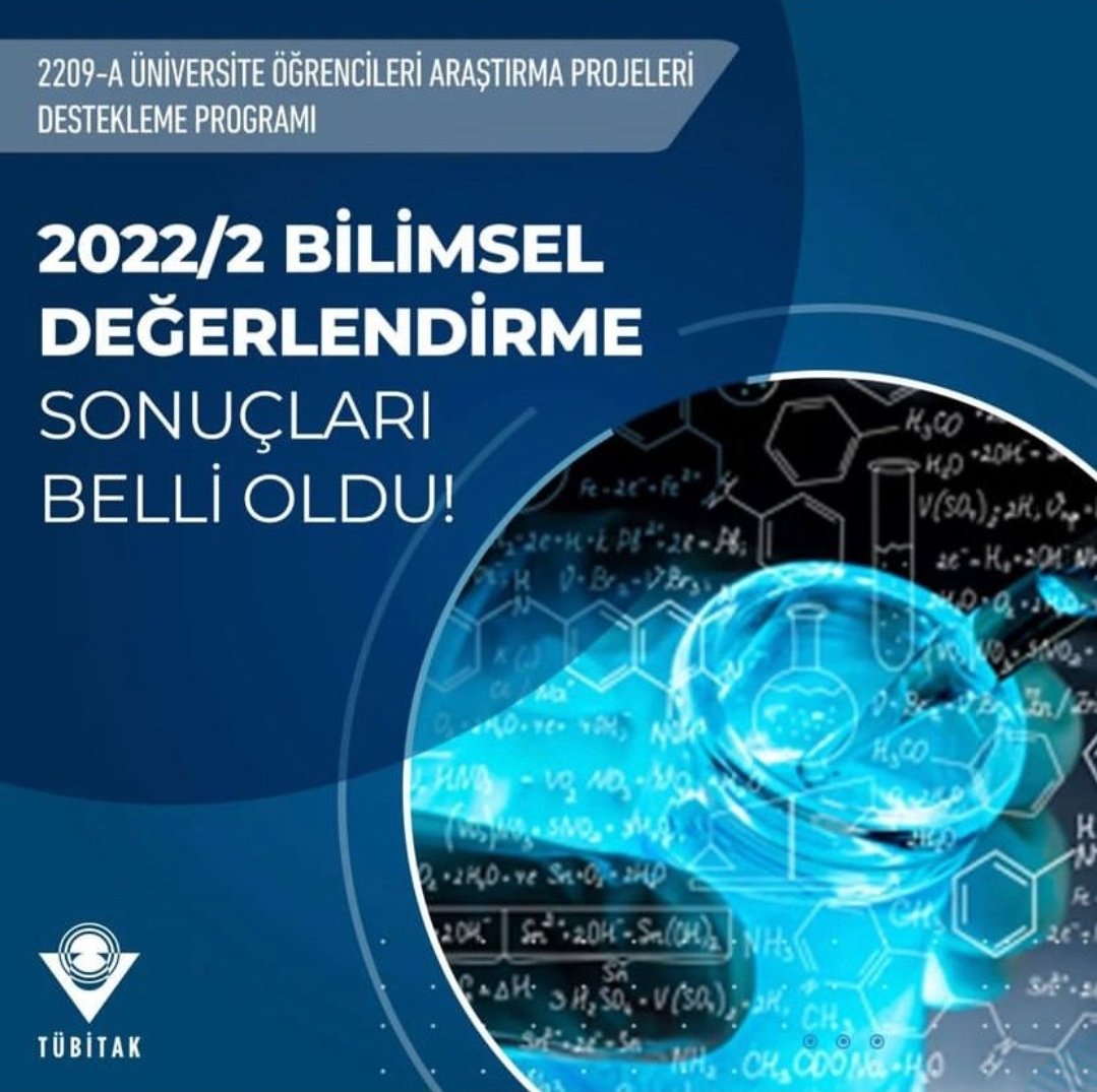 TÜBİTAK2209-A Üniversite Öğrencileri Araştırma Projeleri Destekleme Programı kapsamında Yüksekokul öğretim üyelerimiz Dr.Öğr.Üyesi Zeynep Aydoğan Dr.Öğr.Üyesi Ali Öz sundukları 3adet  proje ile desteklenmeye hak kazanmışlardır.Sayin Hocalarımıza ve öğrencilerimize teşekkür ederiz