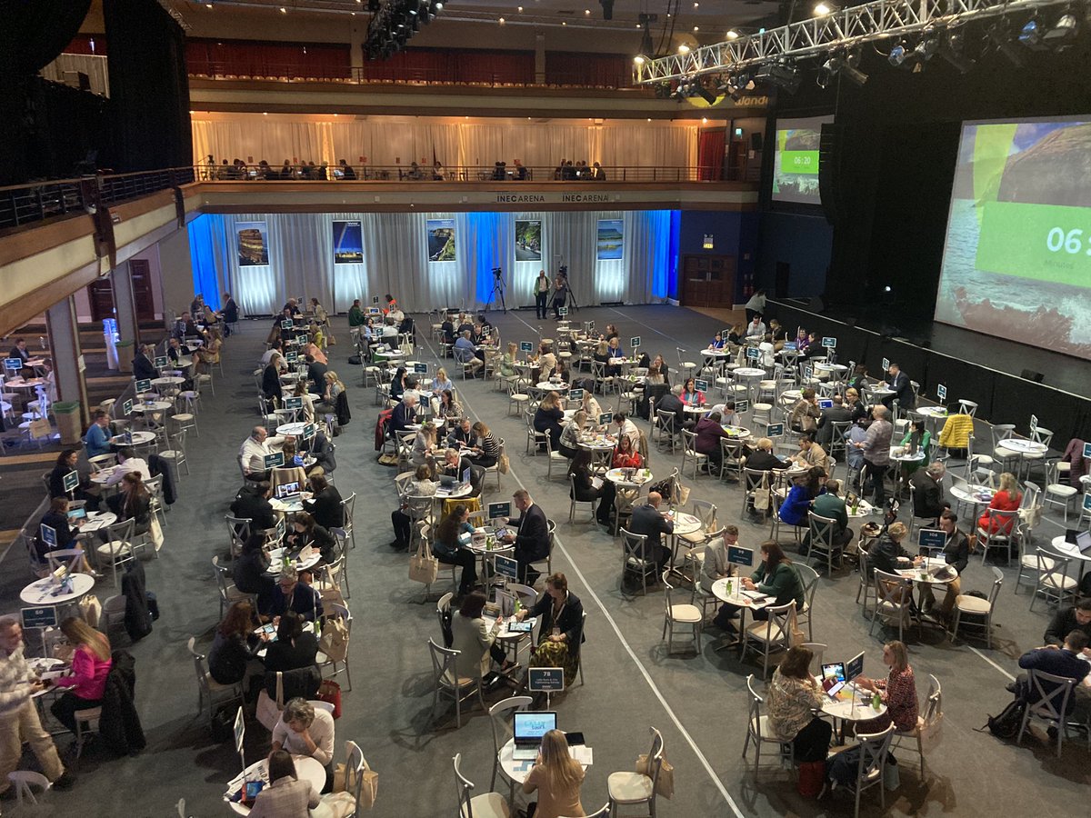 Daniellefavier's tweet image. Great buzz @GlenINECArena here for @MeithealIreland with lots of business being done! #Meitheal2023 @Failte_Ireland @KCC_Breffni