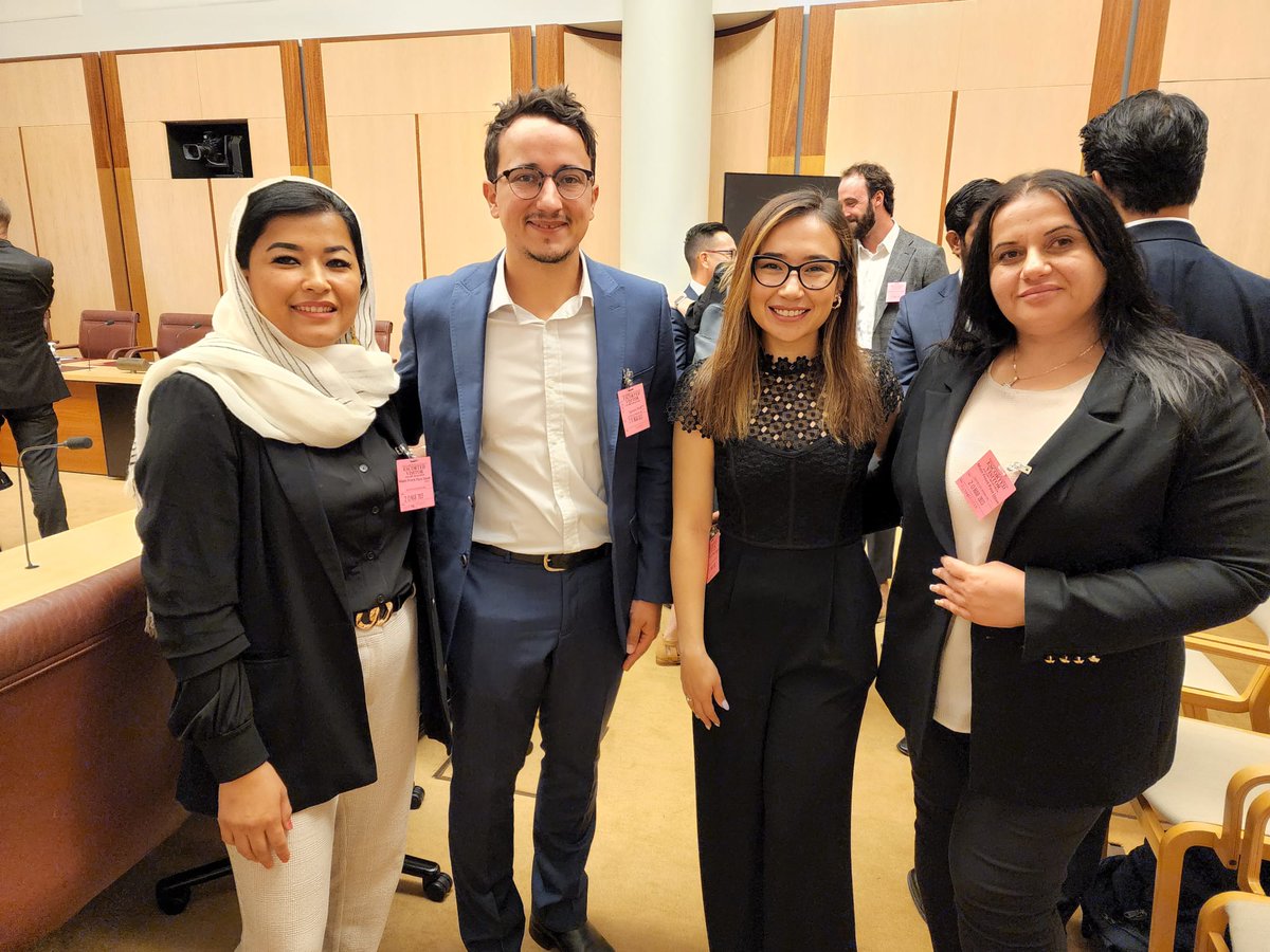 NibrasRahbe's tweet photo. It was an honor to attend the recent Parliamentary Friendship Group of Refugees occasion, which the attendees shared valuable insights and personal experiences related to the challenges that refugees face.

#PaulPower
#AnnaDemant 
#NajeebaWazefadost 
#RACS
#WLA https://t.co/HQT7PVoaWU