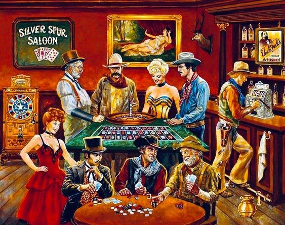 DeFinneyNFT's tweet photo. DeFinney's Wild West #Discord is gaining track. 

Every soul needs to joy so we set each Cowboy's balance to 50 chips. Can you multiply them?

Visit to the S A L O O N, have a beer and challange the local Cowboys. 

The TOP 3 DeFinney Gamblers will be honored in the Hall of Fame. https://t.co/ymt6jVEQ3u
