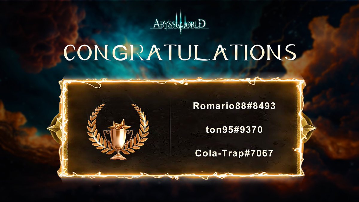 AbyssWorld | $AWT - AI Colosseum tweet media