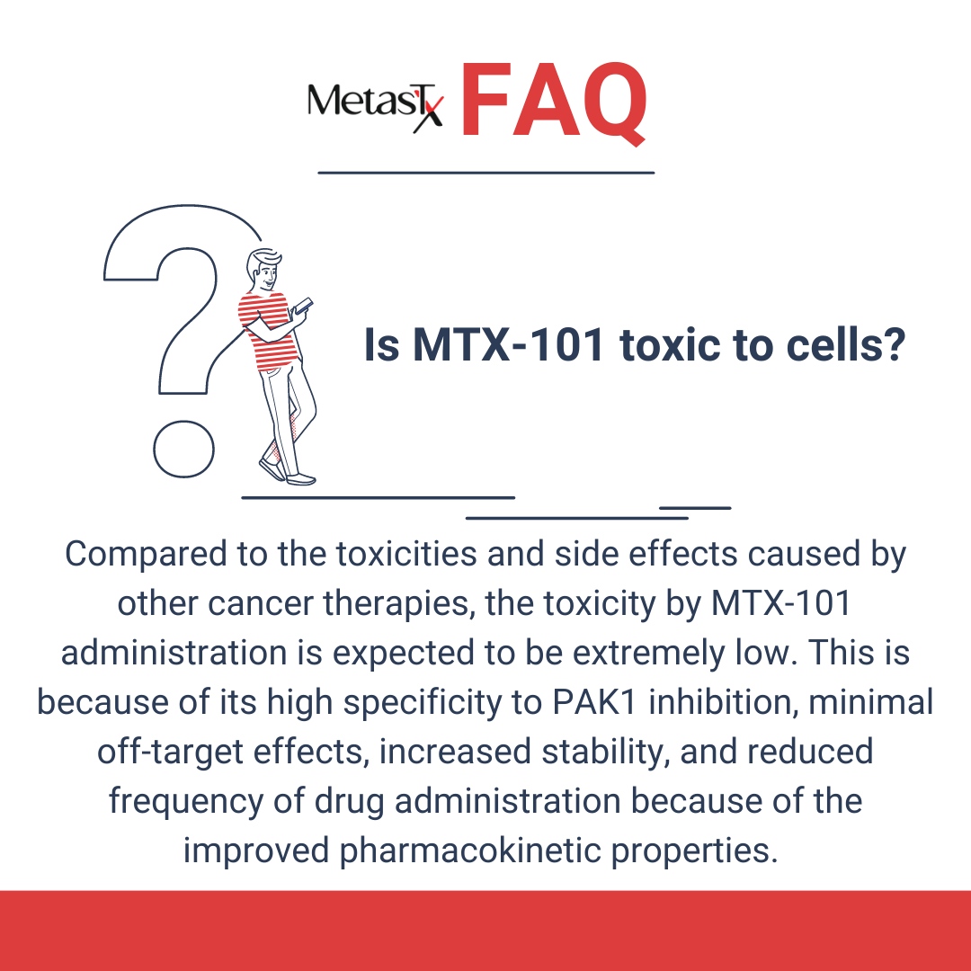 Want to learn more about MetasTx's pipeline of novel therapeutics to treat and prevent metastatic cancer?  Contact us via message or email harveydhoman@metastx.com 
.
#cancer #cancerresearch #metastasis #metastaticcancer