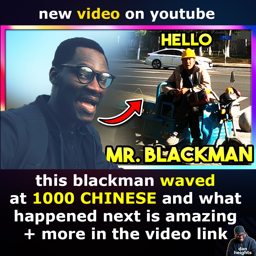 BLACKMAN WAVES AT 1000 CHINESE THEN THIS HAPPENS

Watch = youtu.be/iKy6fiZVwPI

#livinginchina  #chinese #blackinchina #chinavlog #chinascholarship #chinanews #china