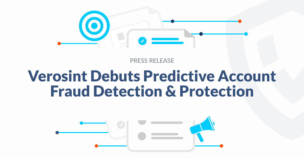verosint's tweet photo. Exciting news! Our SignalPrint technology is now available to help online businesses defeat fake, shared and synthetic accounts that are costing them billions of dollars, their reputation and their customer trust.
Read the full release here: https://t.co/yuJ5fSnqaB #accountfraud https://t.co/i4KGLNw8DJ