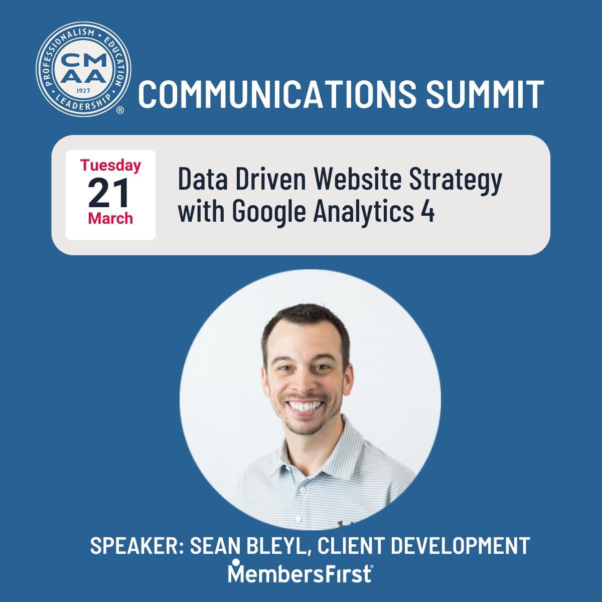 MembersFirst (@membersfirst) on Twitter photo Attention <a href="/CMAA/">Club Management Association of America</a> Communications Summit participants in Houston, Texas🚀 Don't miss Sean Bleyl's session this morning on Data-Driven Website Strategy with Google Analytics 4.
#CMAASummit #clubeducation #WebsiteStrategy #UX #ClubManagement Attention <a href="/CMAA/">Club Management Association of America</a> Communications Summit participants in Houston, Texas🚀 Don't miss Sean Bleyl's session this morning on Data-Driven Website Strategy with Google Analytics 4.
#CMAASummit #clubeducation #WebsiteStrategy #UX #ClubManagement