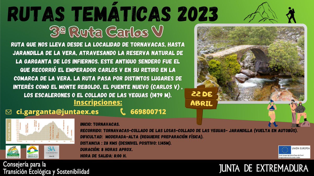 vallejerte_tur's tweet photo. 👏👏👏 Seguimos desgranando eventos incluidos en el programa oficial Primavera y Cerezo en Flor 2023 en el Valle del Jerte. Recuerda que tienes toda la información en https://t.co/aMYUP5QgFq https://t.co/WoULj01SQb