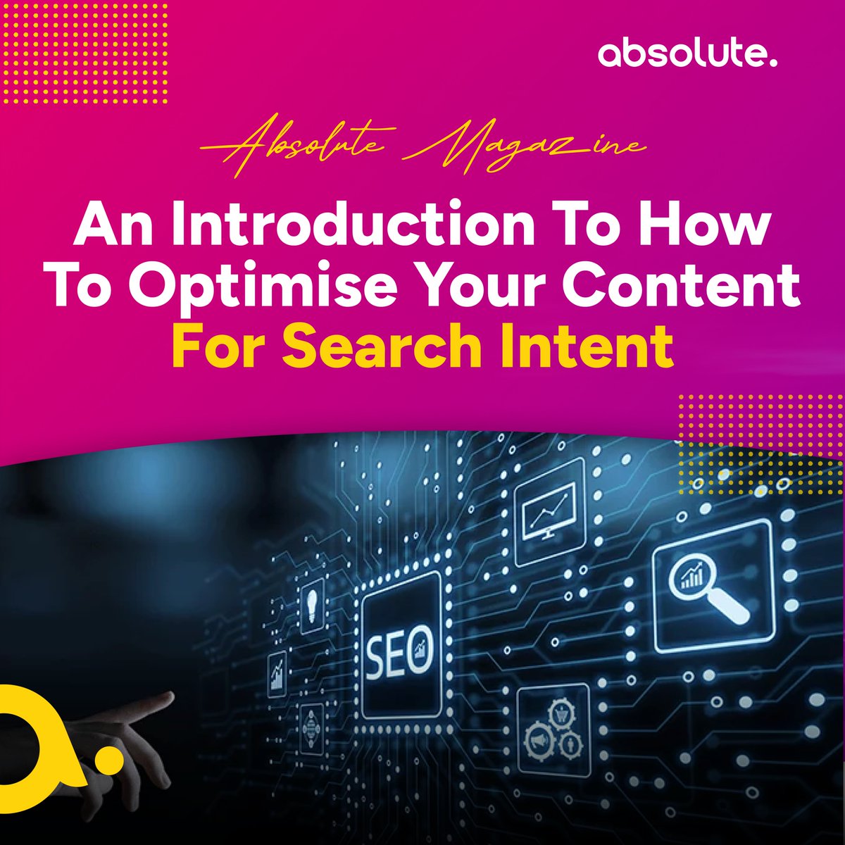 AbsoluteDMedia's tweet image. Unsure about how to optimise your content for search intent? 🔍 Our latest blog post sheds light on why it&apos;s important and provides five essential points to help you get started. 

Check it out 👉 bit.ly/3lmlYB6 

#contentmarketing #searchintent #digitalmarketing
