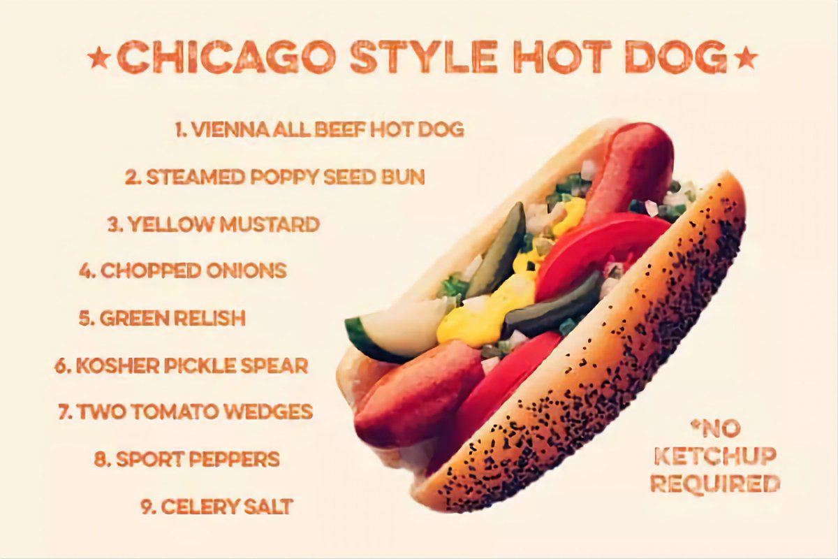 Folks... the Chicago style hot dog. #hotdog #chicagohotdog