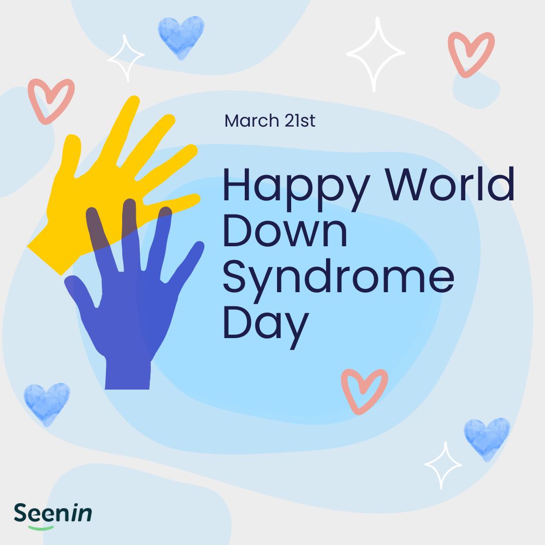 SeeninDesigns's tweet photo. 💛 Happy World Down Syndrome Day! 💙
World Down Syndrome Day 2023 is all about 'With Us Not For Us', a message which aims to promote fairness and equal opportunities. Let's spread awareness and kindness today!
#worlddownsyndromeday #withusnotforus #DownSyndrome  #wdsd2023 https://t.co/lfuSDwS2bI