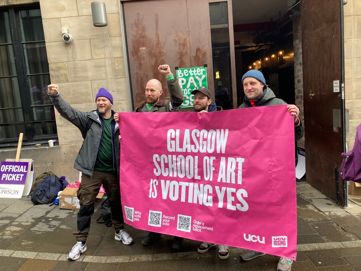 GSA UCU tweet media