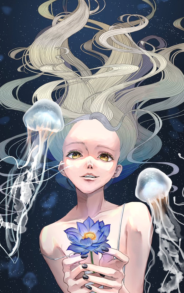 URdea_ru_'s tweet photo. #三億アカウントの中から私を発掘してください
花と少女を描きます🌹 https://t.co/UxabvEetSR