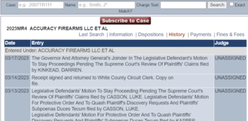 Type07Safety's tweet image. #devore #tro #restrainingorder the attorney general wants to delay these consolidated cases until the Illinois Supreme Court rules. Wonder w$hy?