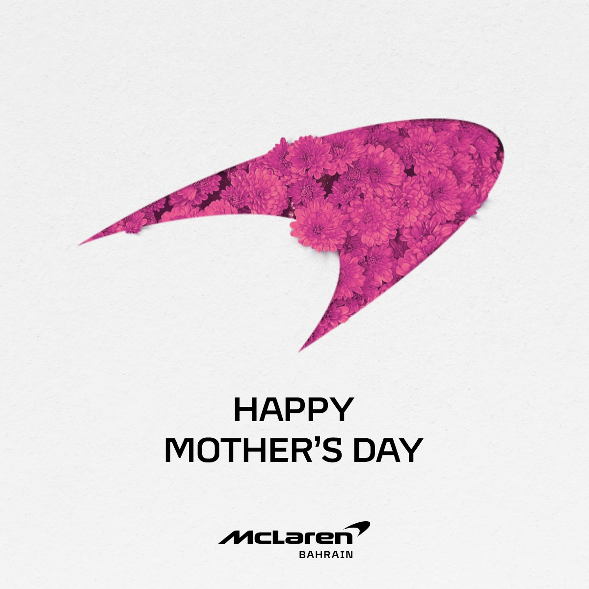 Wishing you all the love and happiness you so richly deserve. Happy Mother's Day نتمنى لكم كل الحب والسعادة التي تستحقونها. #يوم_الأم #Mothersday #MclarenBahrain