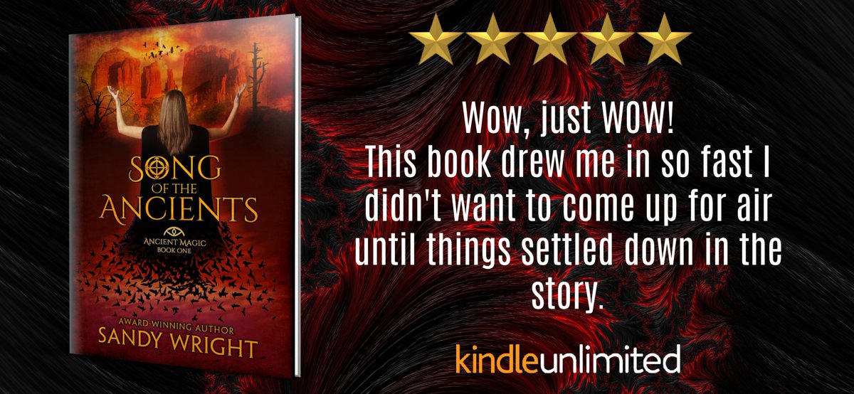 Song of the Ancients 
Samantha finds herself in the center of a deadly hunt for a mysterious foe. Can she find the strength to defeat a supernatural killer and prevent the third sacrifice? Or will she be the catalyst that opens the gates to the Underworld?
amazon.com/Song-Ancients.…
