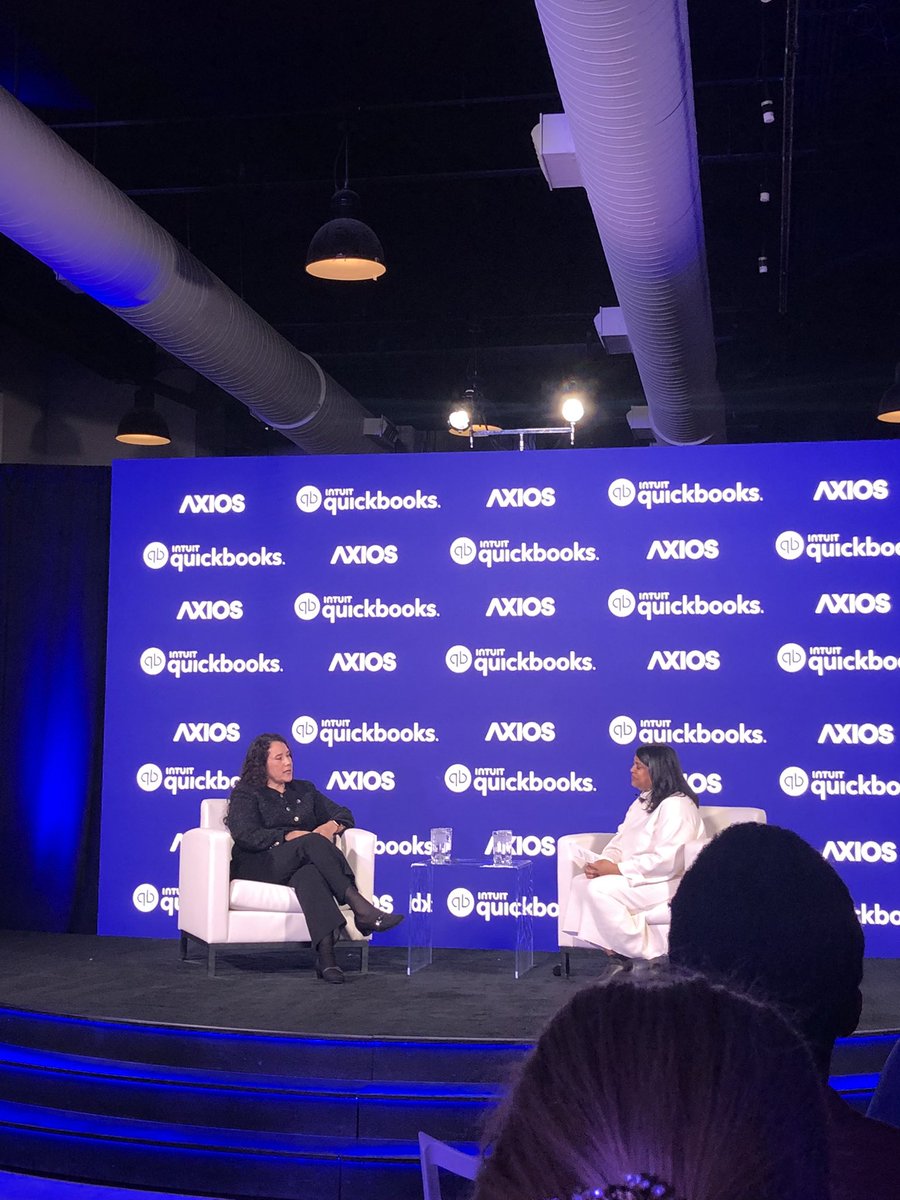 .@SBAIsabel speaks on the influence her father has had on her life. This work is so deeply important and personal, and we are so proud to see her in this role! @axios #axiosevents @LatinoCommFdn