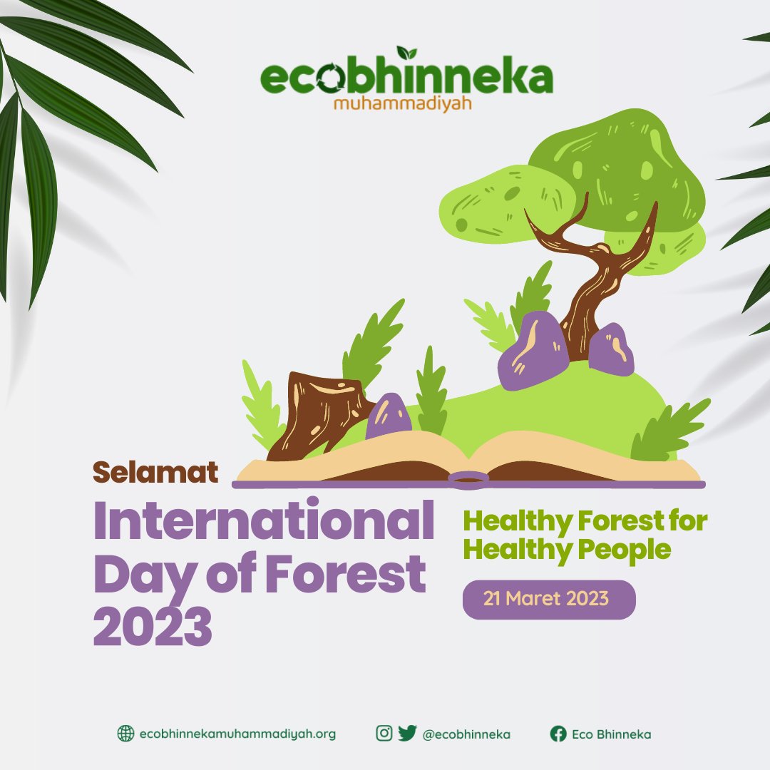 Hutan telah memberi kita banyak hal, mulai dari air yang jernih, udara yang bersih, hingga menyerap karbon untuk mencegah perubahan iklim. 

Mari kita rawat dan lestarikan bersama.

#ecobhinneka #Muhammadiyah #JISRA 
#forest