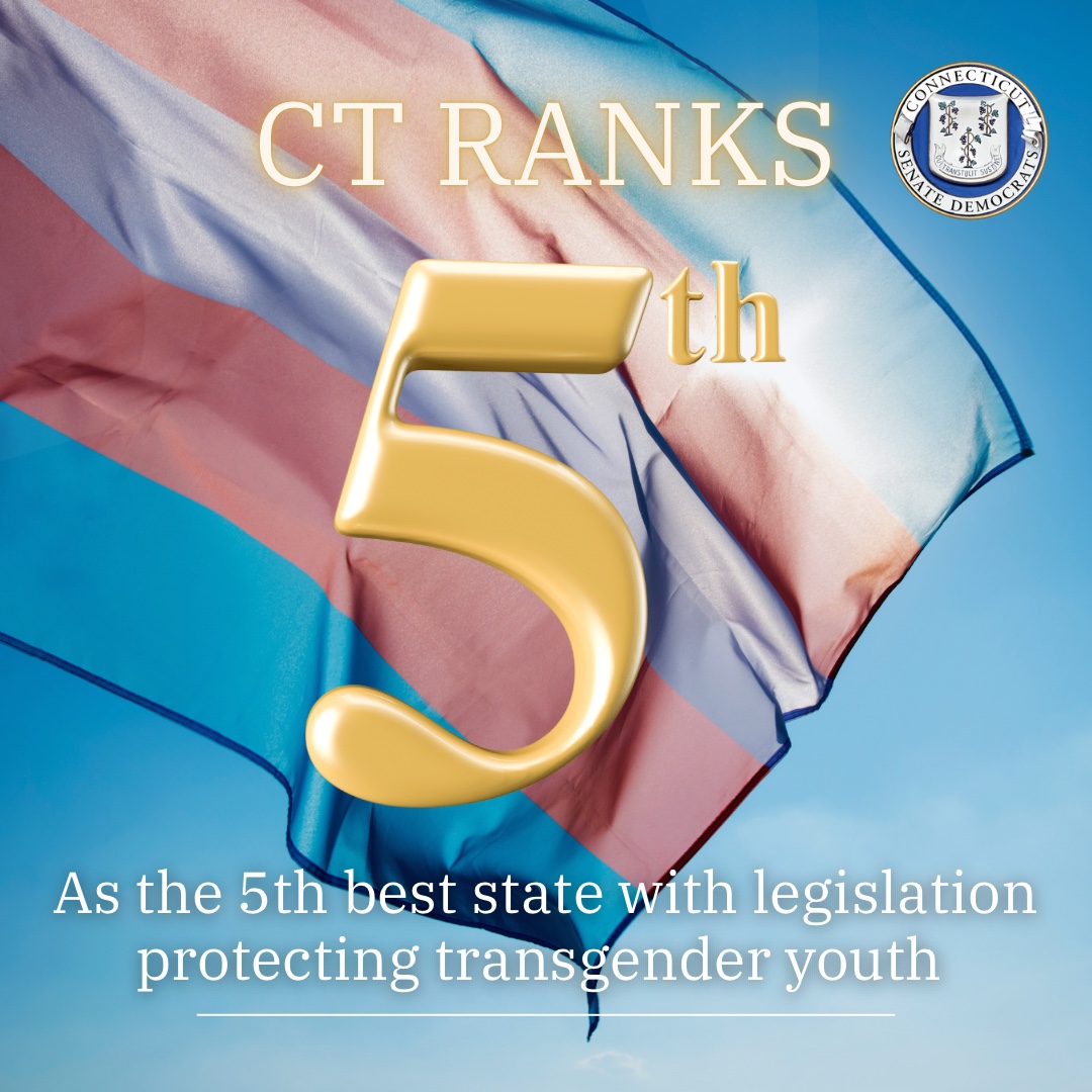 CTSenateDems's tweet photo. We are proud that #Connecticut is a safe space for all ❤️

Read more ➡️ https://t.co/WQaUgwfseJ https://t.co/CV7y3lDvf9