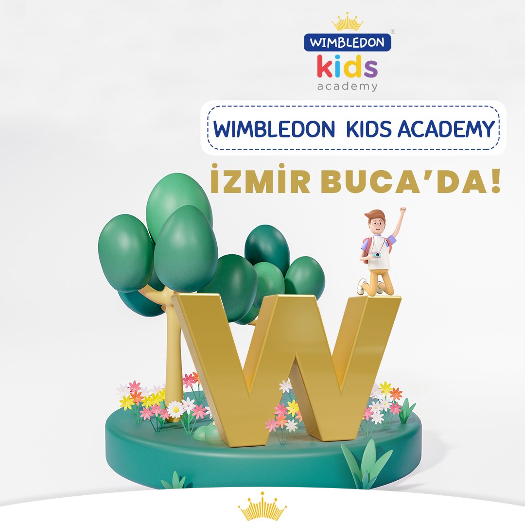 WimbledonlaT's tweet photo. Wimbledon Kids Academy Şimdi BUCA'da! 🤸

Londra Merkezli Wimbledon Academy Kids Şubesi ile çok yakında İzmir Buca'da dil eğitimlerine başlıyor. 👑

#kidsacademy #languagekids #kidslanguage #language #buca #bucadilkursu #izmirdilkursu https://t.co/aClJ1LmC4W