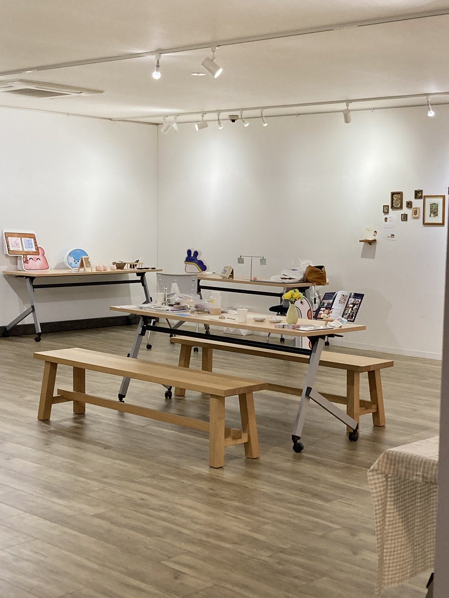 Exciting_03's tweet photo. 展示会１日目終了しました！✨️
来てくださった皆様ありがとうございました！🥰
明日もよろしくお願いします〜！ https://t.co/zZ9hUVbTUF