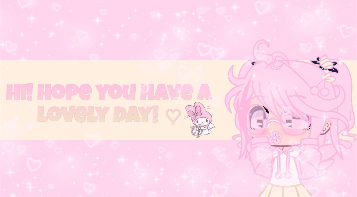 my new header I hope you guys like it!! ♡⁠🩷💖💝💛✨🌸

#gachaclub #edit