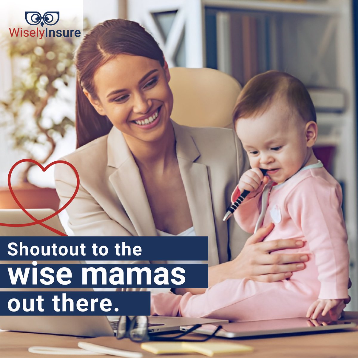 wisely_insure's tweet photo. To all our mothers, young mothers, future mothers, we thank you. We’re always here to keep you safe. Happy Mother’s Day from all of us at Wisely. https://t.co/1iGqP2G1iO