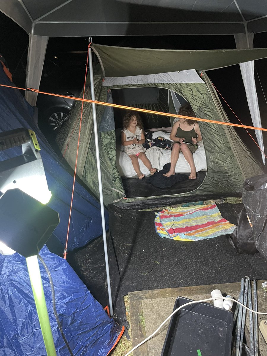 So this is us 😞😔 thanks to @facsnsw housing for telling us to go and live in a tent. It’s been raining and everything including myself has been wet. Setting a tent up in the rain is no fun. Where’s all the funding gone @AlboMP @Dom_Perrottet ? Abolish housing! 