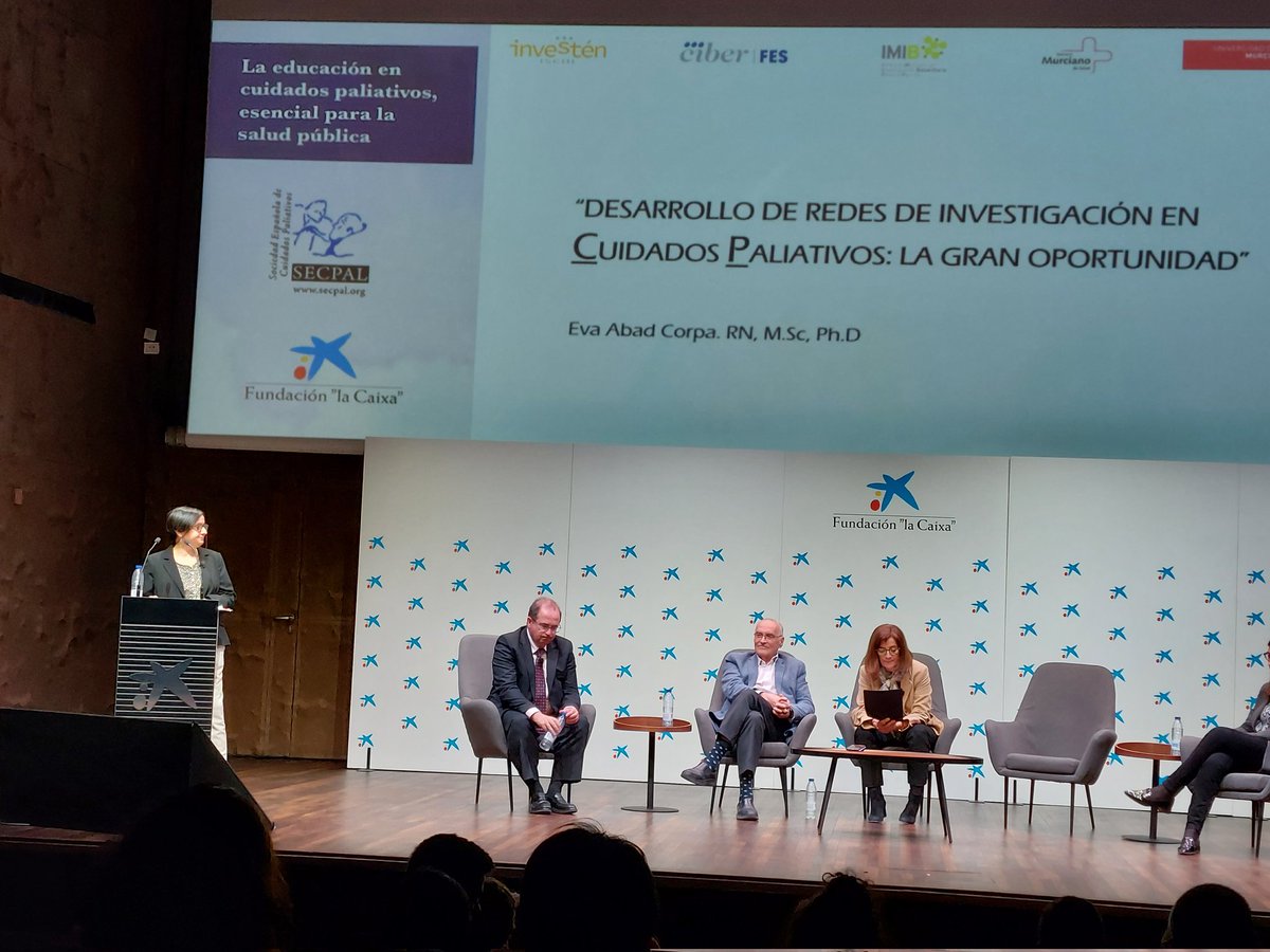 <a href="/secpal_/">SECPAL_CPaliativos</a> <a href="/ccentenocortes/">Carlos Centeno</a> <a href="/CMonforteRoyo/">Cristina Monforte </a> Para <a href="/Investenisciii/">Investén-isciii</a> es un placer hablar de redes de investigación y colaborar con <a href="/secpal_/">SECPAL_CPaliativos</a> <a href="/FundlaCaixa/">Fundación ”la Caixa”</a> <a href="/CaixaForum/">CaixaForum</a> y para mí es un lujo compartir Mesa con estos referentes:
🔵 Prof. Carlos Centeno | <a href="/ccentenocortes/">Carlos Centeno</a>
🔵 Prof. Cristina Monforte | <a href="/CMonforteRoyo/">Cristina Monforte </a>
🔵 Dr. Enric Benito