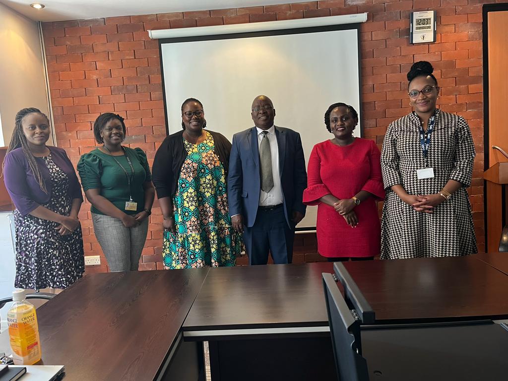 Today <a href="/HakiKNCHR/">KNCHR</a> led by Comm. Prof Mutugi <a href="/Mwmutugi/">Prof Marion Mutugi</a> &amp; KNCHR CEO Dr. Bernard Mogesa hosted the Center for Reproductive Rights (CRR) <a href="/ReproRights/">Center for Reproductive Rights</a> <a href="/WanjiruKamanda/">Wanjiru Kamanda</a> <a href="/BettyOdallo/">Betty Odallo</a> to discuss &amp; explore areas of collaboration in advancing sexual &amp; reproductive health rights in Kenya.