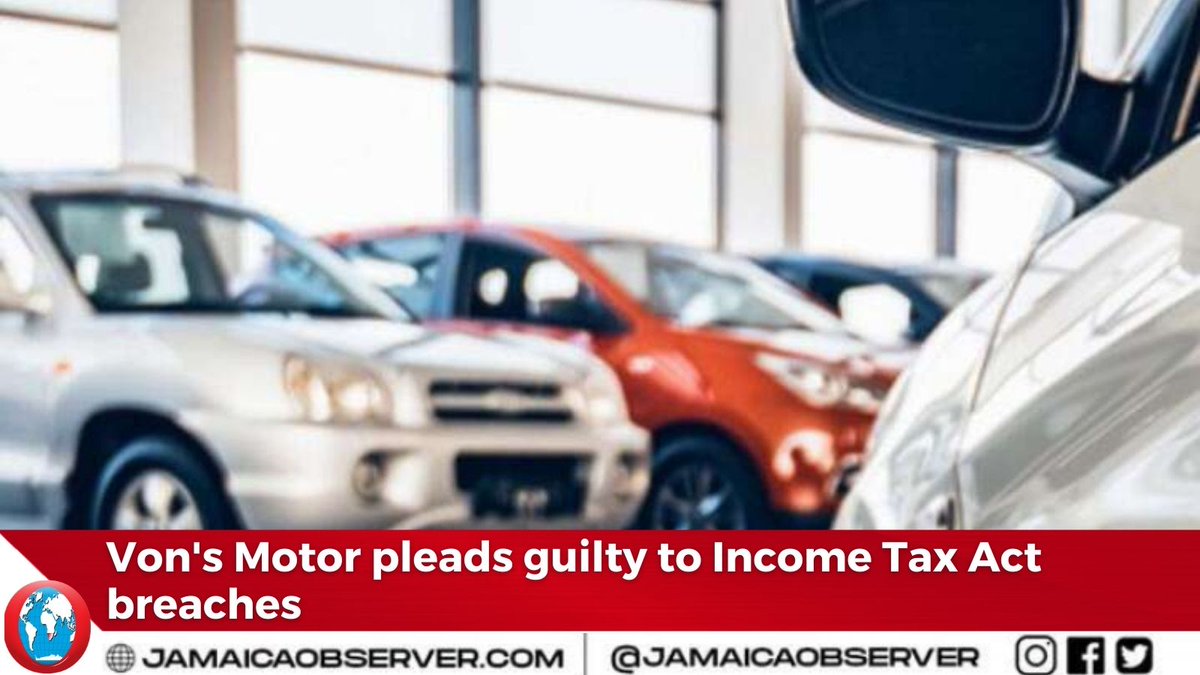Jamaica Observer on Twitter "Used car dealership Von's Motor is in